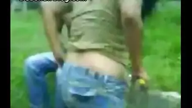Desi Sex In Garden &quot;Man With A Hot Sexy Girl&quot;