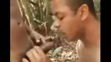 Gay sex video of dick sucking outdoors-Hot rimming and fucking outdoors-1