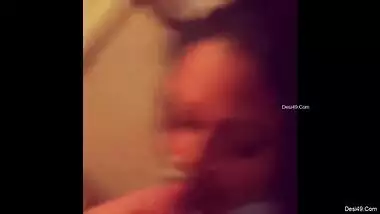 Today Exclusive- Horny Nri Girl Showing Her Big Boobs And Blowjob Part 4