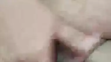 Horny Indian House Wife Rubbing Her Clit While Getting Drilled