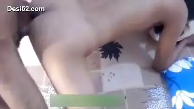 Desi girl Morning time horny feeling super speed sex with cousin dirty talk