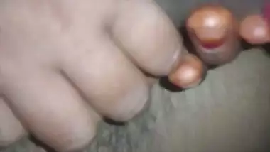 Big boobs bhabhi foreplay with devar before night sex