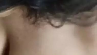 Sexiest Instagram girl nude boobs show with blowjob