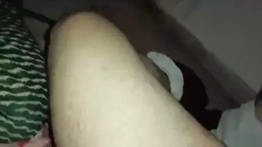 Village sweet Desi girl gets cum on face, her BF the video online