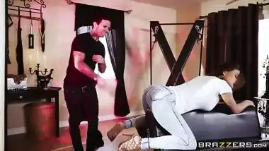 Krissy Lynn is in for a kinky home play with her son