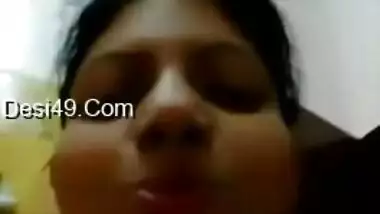 Landlady's ass is so huge that her Desi tenant films the porn video