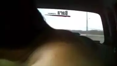 Indian sex clip of a legal age teenager pair enjoying outdoor sex in his car