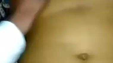 Desi whore in sari reveals pussy for bonking in self-made XXX video