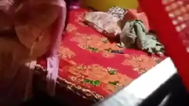 Jija Fucking her Sali But Suddenly Her Wife Came from Next Door (Almost Caught)