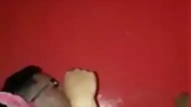 Sexy girl fucking home