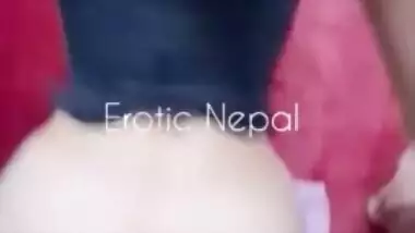 Hot Nepali maal in fishnet stocking - Blowjob - intense fuck - Full video for sale - Nepal Sex Tape