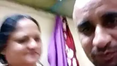 Horny Indian Bhabhi Nude Dance and Huby Boob sucking with Clear Hindi Audio