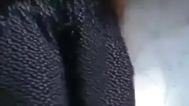 Pretty Desi gal puts on clothes and records this XXX process on cam