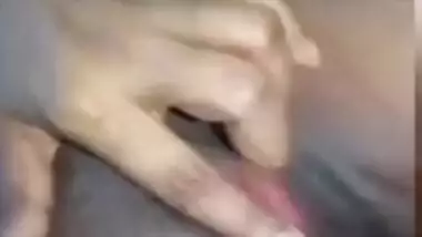 Video XXX call with a cute Desi girl showing and rubbing her twat