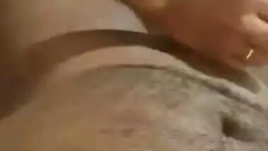 Sri Lankan Cute Girl Giving a Sensual Blowjob and Playing with Her BF’s Dick